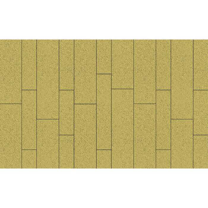 Плитка тротуарная Паркет Б.16.П.8см гладкий желтый